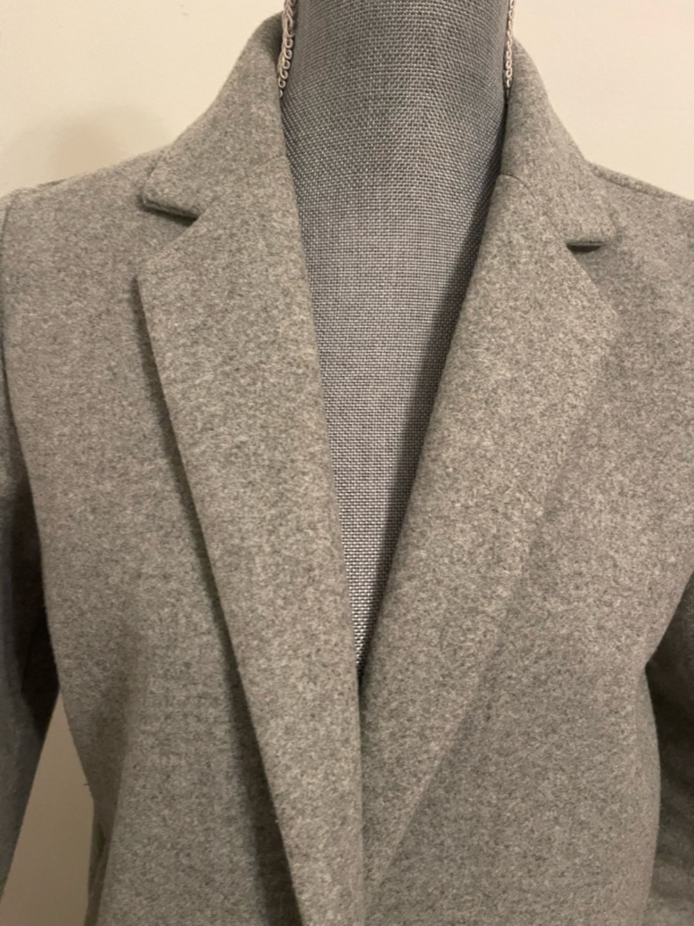 Zara Gray Coat . Size M - Picture 2 of 15